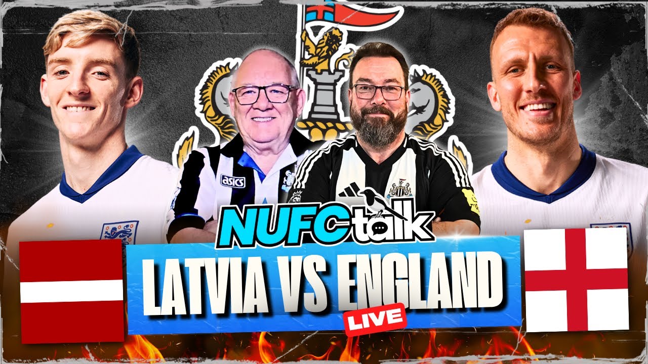 LATVIA vs ENGLAND LIVE MATCH | Gordon, Burn Watch Along | World Cup Qualifiers