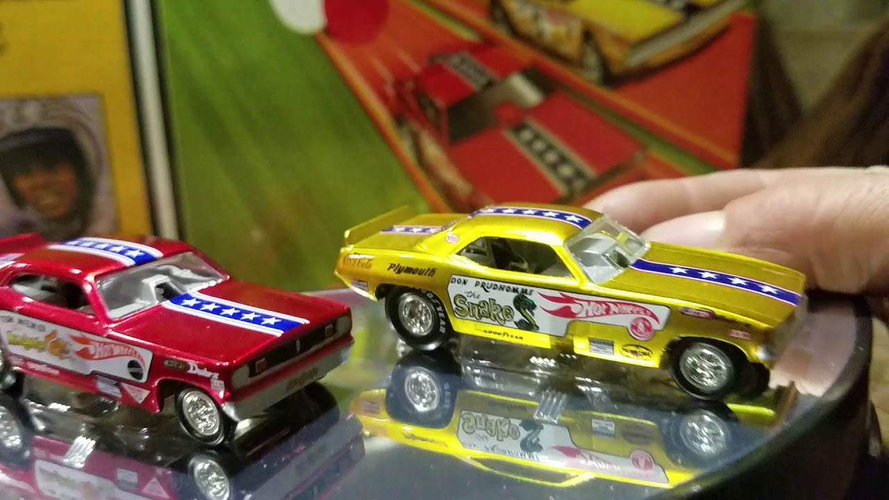 hot wheels snake and mongoose 35th anniversary set