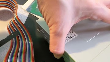 adafruit floppy featherwing has a rainbow ribbon