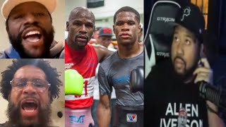 HOLYY!!! DJ Akademiks Reacts To Floyd Mayweather Going AT IT With Devin Haneys Father