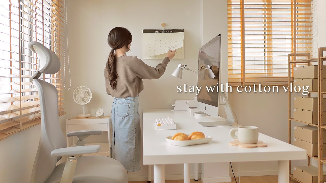 Организуйте простой офис 🖥 | идеи украшения стола ⌨ | счастливого и комфортного дня 💛