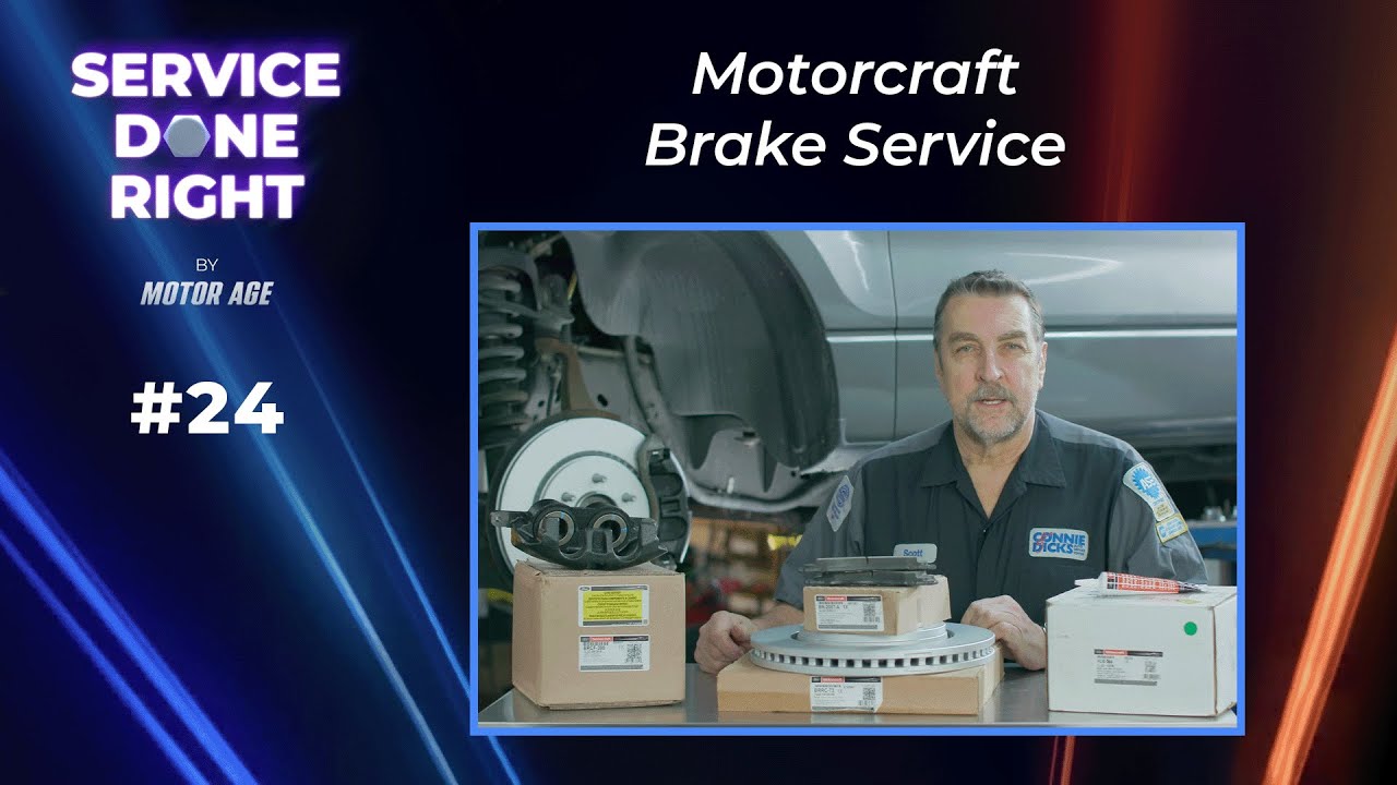 Motorcraft Com Service Done Right #24: Motorcraft Brake Service - YouTube