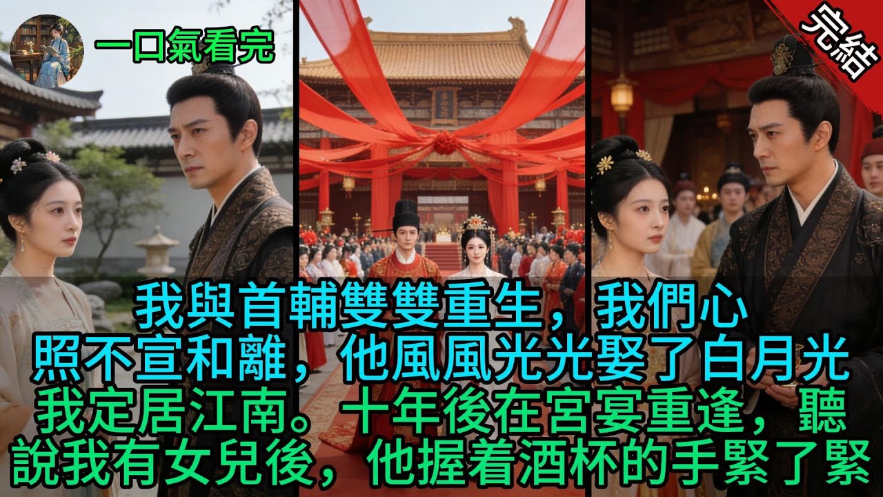 我與首輔雙雙重生，我們心照不宣和離，他風風光光娶了白月光，我定居江南。十年後在宮宴重逢，聽說我有女兒後，他握着酒杯的手緊了緊