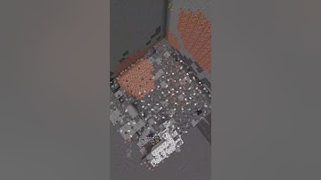 1 Chunk Terraform timelapse (30.000 Blocks) / #minecraft