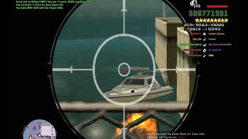 GTA SA-MP - Sniper shoots downed pilot