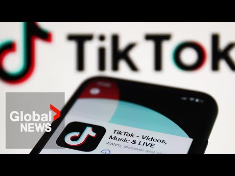 Why is canada's government banning tiktok on its employees phones?