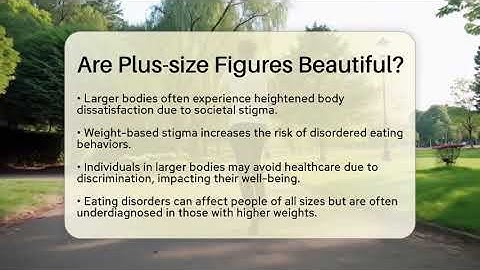 Are Plus-size Figures Beautiful? - Inside Body Image