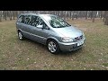 Opel Zafira A 1.8 бензин 92kw 125 hp  2004 год (модельный 2005, рестайл)