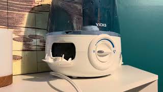 Vicks Filter Free Ultrasonic Humidifier  #1 Brand Recommended by Pediatricians Review