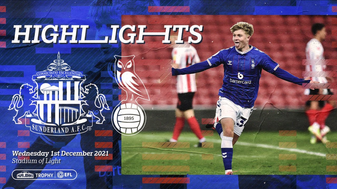 highlights sunderland 0 oldham athletic 1 youtube highlights sunderland 0 oldham athletic 1 youtube