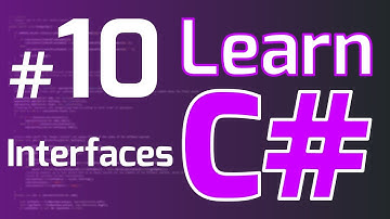 Learn C# (Tutorial for Beginners) #10 - INTERFACES