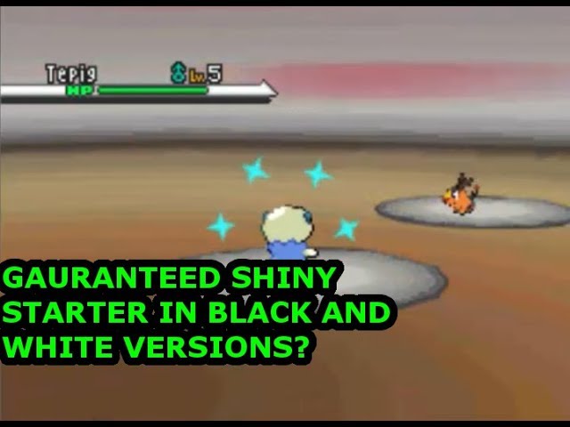 GUARANTEED SHINY STARTER IN POKEMON FIRE RED AND LEAF GREEN NO