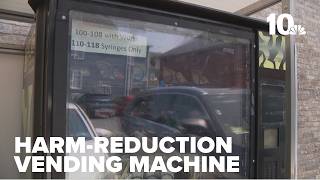 New harm-reduction vending machine coming to Newport
