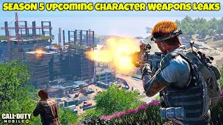 SEASON 5 Upcoming Character Weapons Leaks | Cod Mobile Season 5 Leaks | CODM Season 5 Leaks