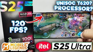 Mobile Legends: Bang Bang GAME TEST on itel S25 ULTRA [8/256] | UNISOC T620? 120FPS? screenshot 5
