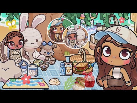 Beach Picnic Day with Amaya🌊🍉 #avatarworld #pazu #pazugames #aesthetic