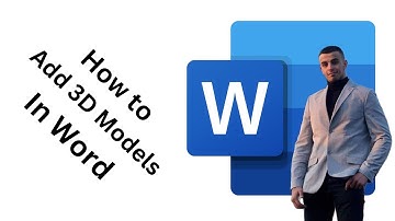 How to Add 3D Models in Word