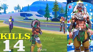 Watch how I defeat these two players | Omega Legends gameplay 14 Kills Solo vs Squads | Haxx screenshot 4