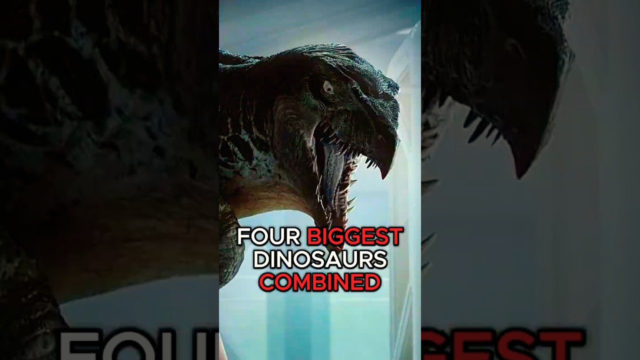 4 Biggest Dinosaurs In The Jurassic World Franchise COMBINED 😱 Jurassic World Rebirth