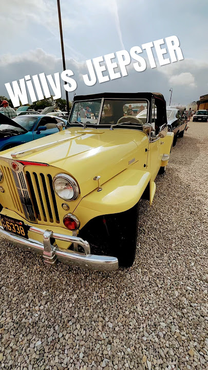 😎 1948 WILLYS JEEPSTER #overland #automobile #willysjeep #willys #jeep #carmeet #carsandcoffee