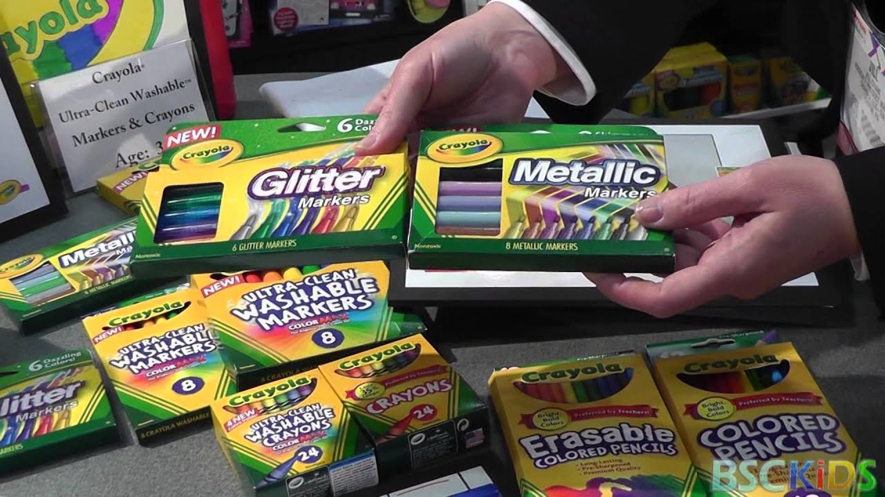 Crayola Metallic and Glitter Markers 