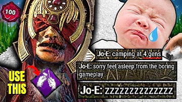 My P100 Plague Goes Up Against A Gen Efficient 4Man SWF (They Got SALTY) Dead By Daylight