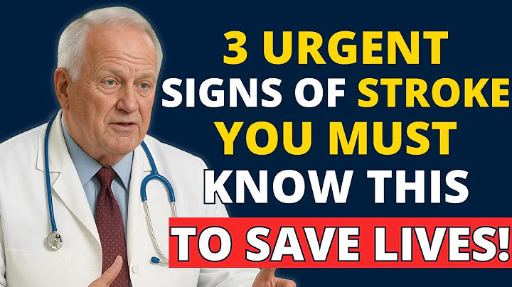 3 Early Warning Signs of a Stroke - Recognize Stroke Symptoms FAST: THIS Could Save Your Life