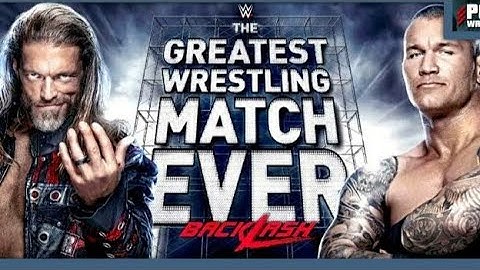 RANDY ORTON VS EDGE HIGHLIGHTS | WWE BACKLASH 2020