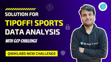 Solution for Tipoff! Sports data analysis with GCP Challenge| Qwiklabs New Challenge #codepedia