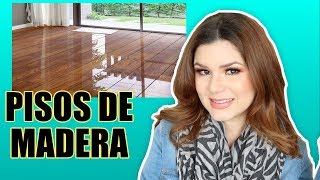 CÓMO LIMPIAR LOS PISOS DE MADERA? Limpieza rápida