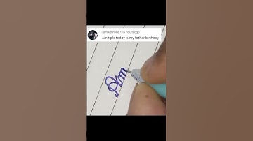 "Amit" in cursive writing #shorts #viralshorts #youtubeshorts #cursivewriting