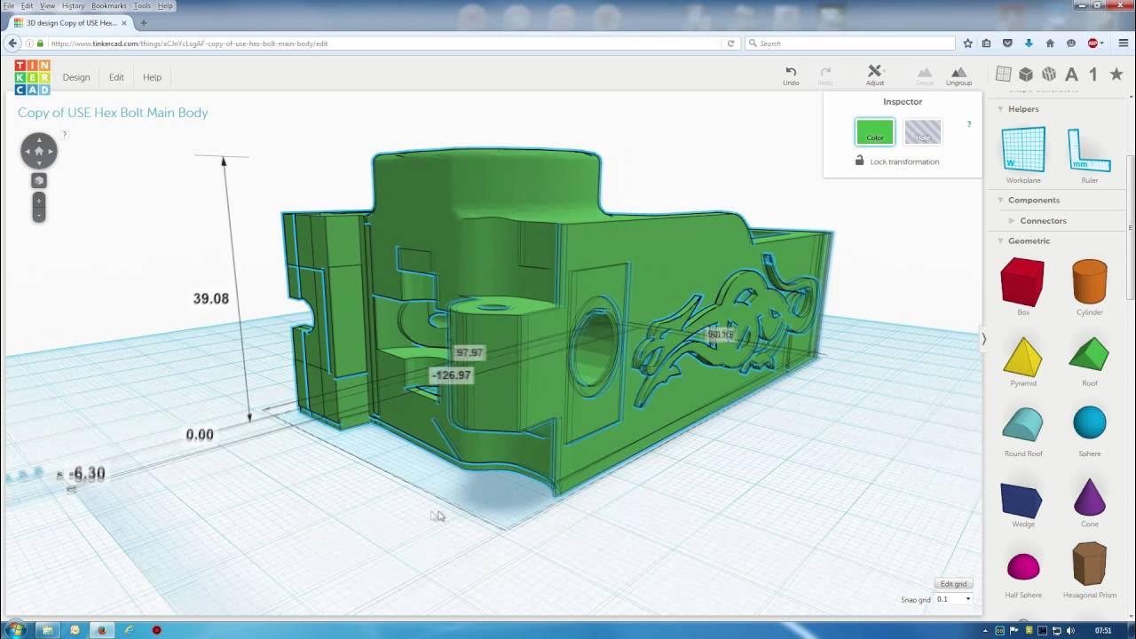Ruler in TinkerCAD YouTube