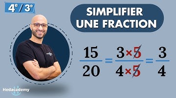 COMMENT SIMPLIFIER UNE FRACTION ?