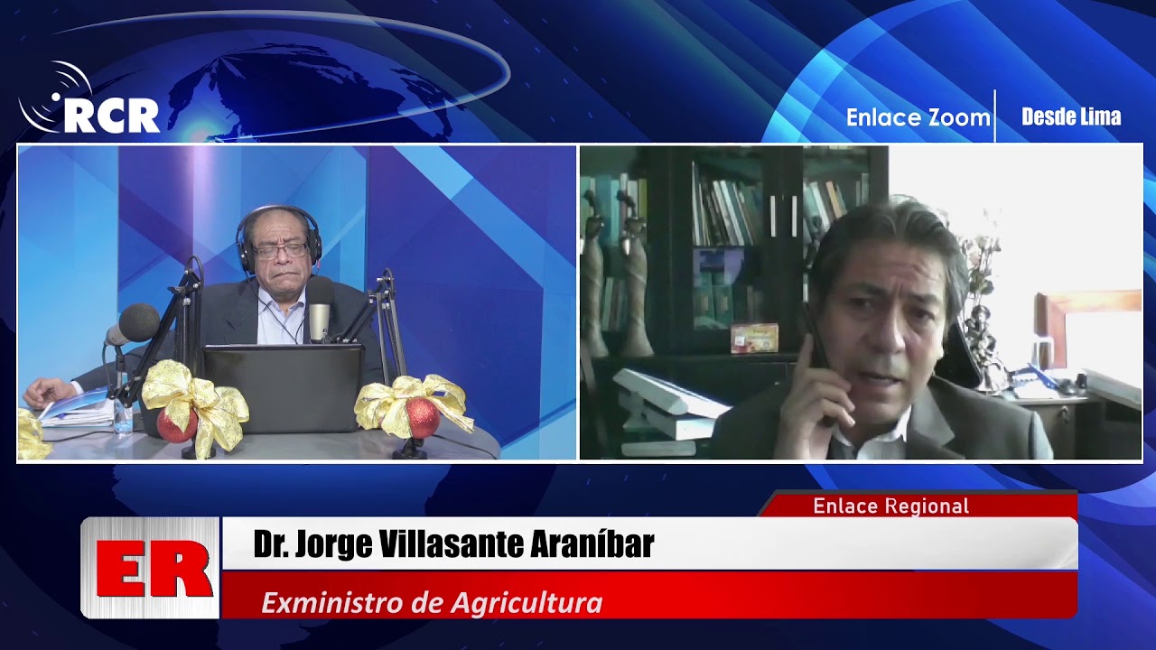 ENTREVISTA AL DR. JORGE VILLASANTE ARANÍBAR, EXMINISTRO DE AGRICULTURA