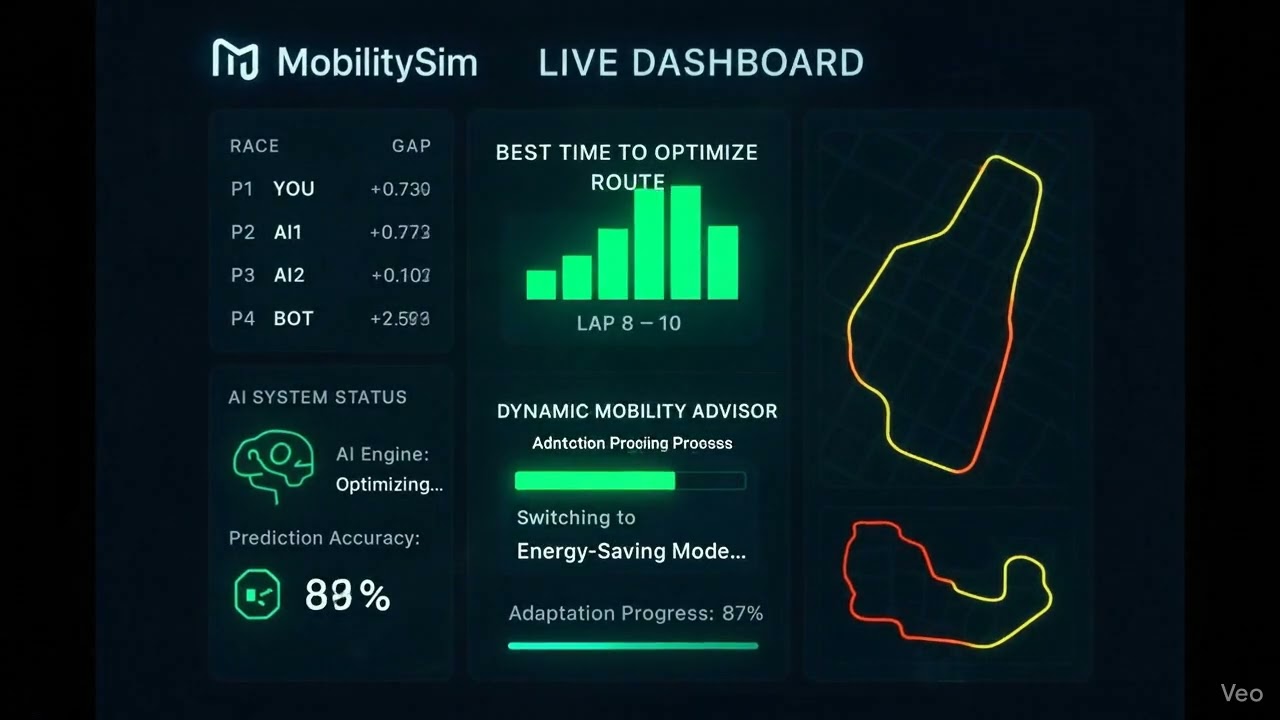 MobilitySim: AI-Powered Urban Mobility Simulation System