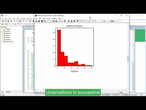Displaying Data in Graphs on Genstat 19th edition