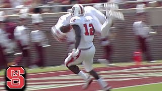 NC State’s Jakobi Meyers Explosive 71-Yard TD In Win vs. FSU