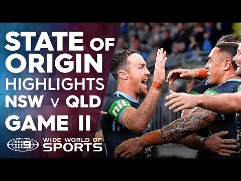 2019 State of Origin Highlights: QLD v NSW - Game II | NRL on Nine