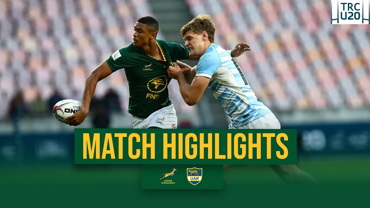 Junior Springboks vs Argentina | U20 Rugby Championship |  Highlights