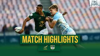Strong Start In The Bay  Junior Springboks Vs Argentina  U20 Rugby Chdanionship   Highlights