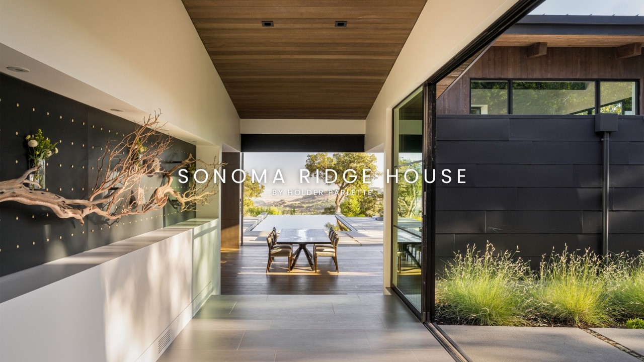 Sonoma Ridge House Tour | Modern Minimalist Home Designed to Embrace Nature and Breathtaking Views