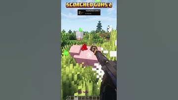 Minecraft Best Gun Mods ! #9 #shorts #minecraft