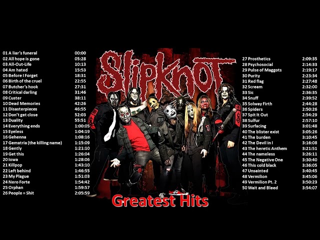 Slipknot Best Songs Full Album 2022 - The Best Of Slipknot class=