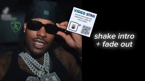 videostar intros for your thirst trap edits + qr codes