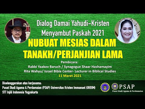 Dialog Damai Kristen & Yahudi: Nubuat Mesias dalam TANAKH (UKRIM - STTII Yogyakarta)