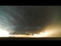 Het ontstaan van een tornado bij Booker, Texas