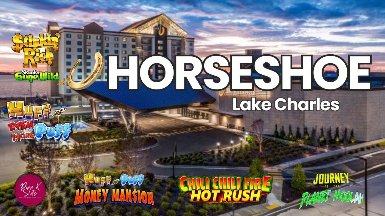 Huff N Puff LOVES Giving Out BONUSES + Touring Horseshoe Lake Charles Casino