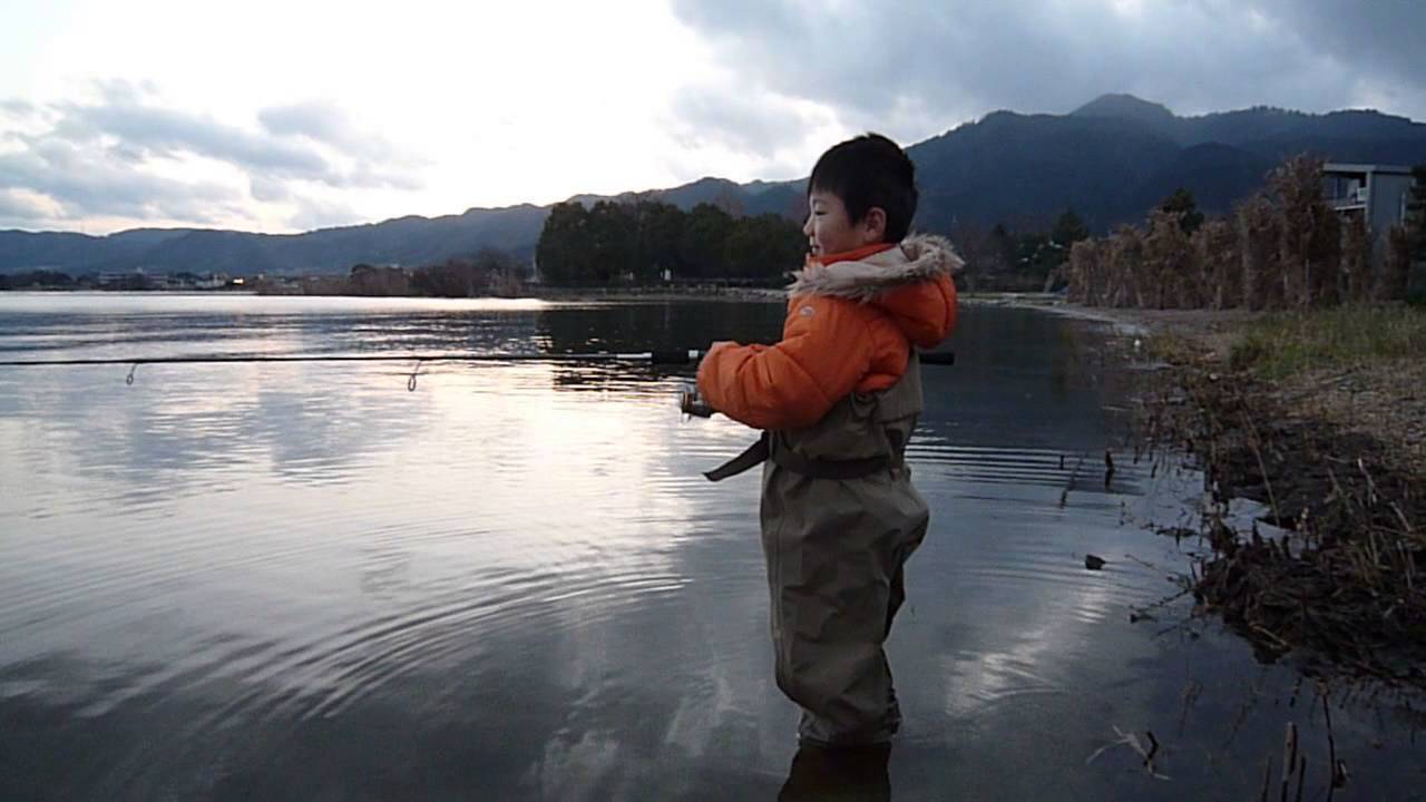 シーバスロッドをブラックバスで使う 琵琶湖おかっぱりポイント