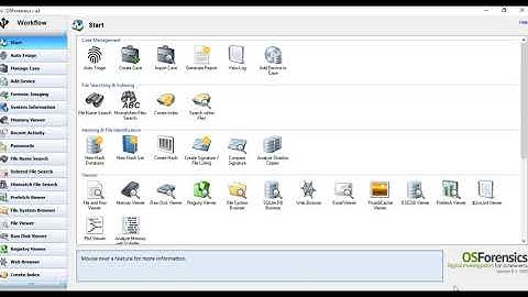 Tutorial OSForensics Recent Activity + Deleted File Search.