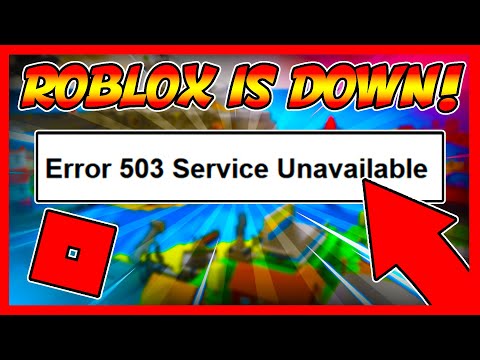 Roblox çöktü mü? Roblox açılmıyor hatası! 503 service unavailable